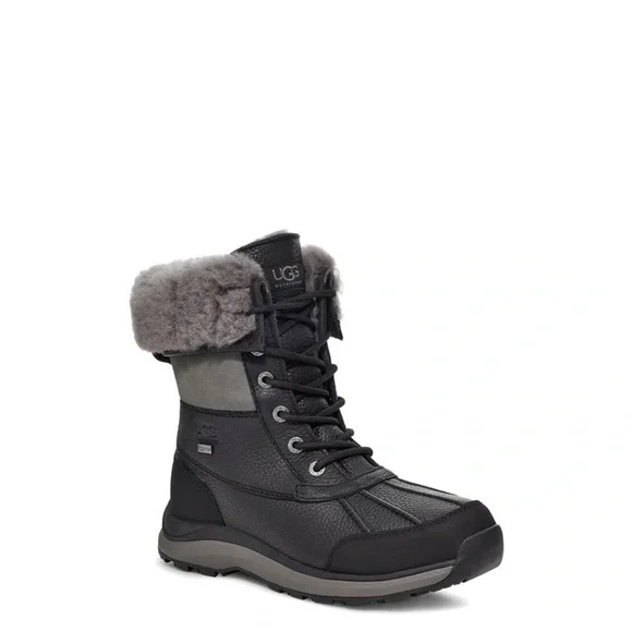 UGG Adirondack III Black Boots - Picture 3 of 9